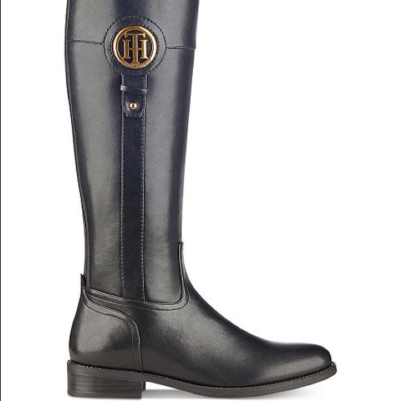 🎉New Tommy Hilfiger Ilia 4 Riding Boots - Picture 2 of 8